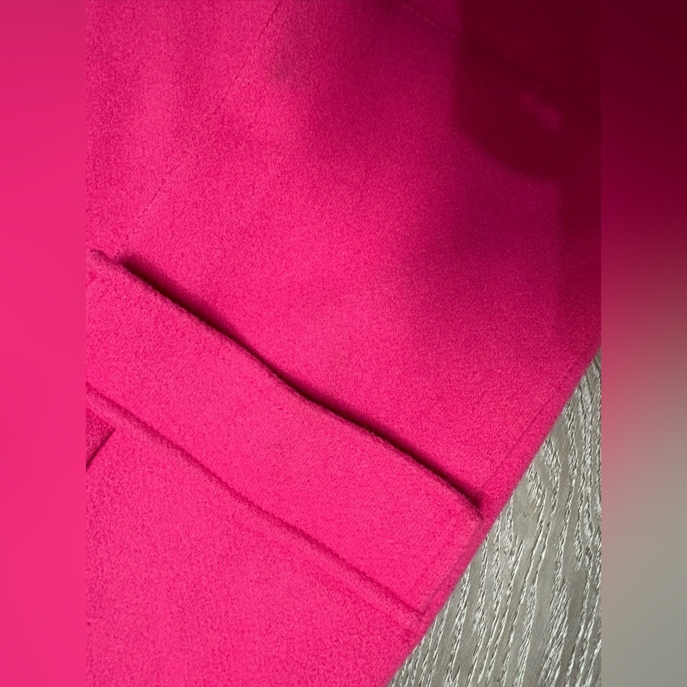 Haute Monde Women's Pink Sleeveless Coat - Picture 4 of 13